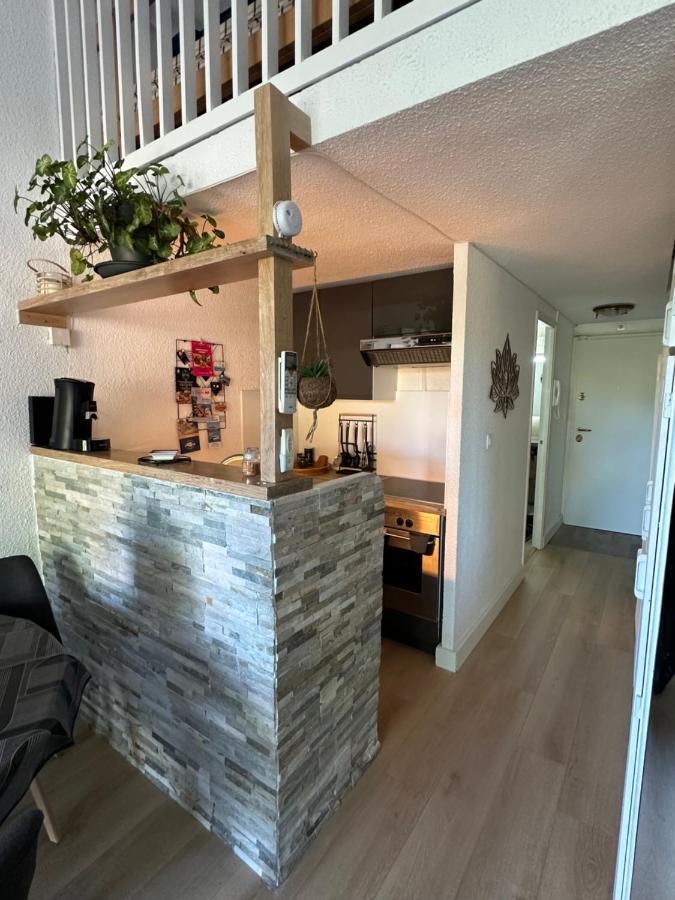 Duplex meublé avec terrasse dans résidence avec piscine Agde Extérieur photo